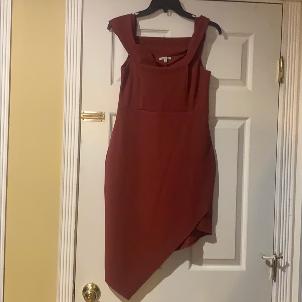 Mauve Homecoming dress